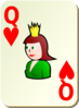Simple Queen Of Hearts Clip Art
